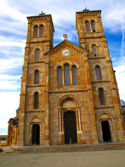 Shrine of La Salette in the French Alps