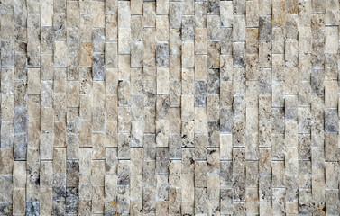 Detail of a stone wall.