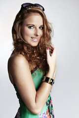 Naklejka premium Beauty - portrait in studio
