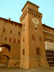 the Castle of Ferrara (Italy)