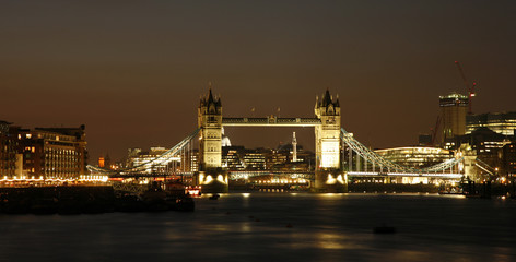 Tower Bridge at dusk