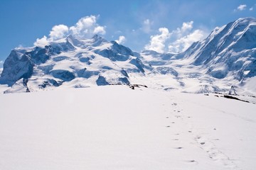 Snow Mountain Range