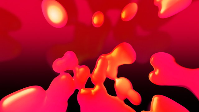 Psychedelic 60's Lava Lamp Blobs