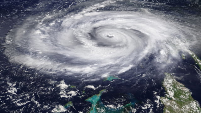 Hurricane Satellite View (HD)