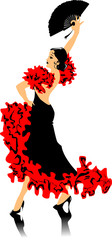 fiery flamenco