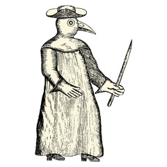 Habit de médecin en temps de peste © lynea