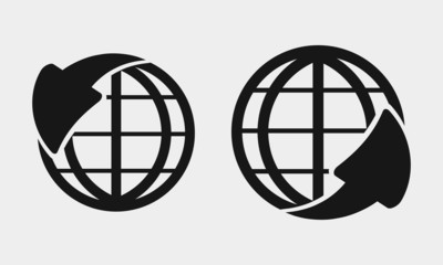 Fototapeta premium Internet Network icon.