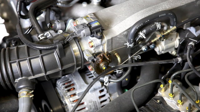 Car Engine Revving (Close-up HD)