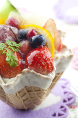 フルーツケーキ