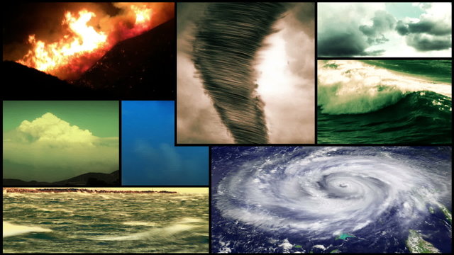 Storm Weather Montage Composition