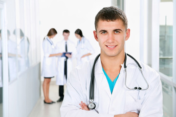 Fototapeta premium Young doctor