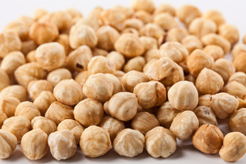 Raw hazelnuts