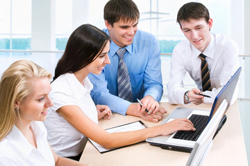 Obraz premium Business team