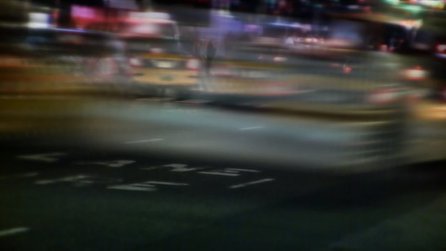 NYC Streets, Taxis, Traffic & People