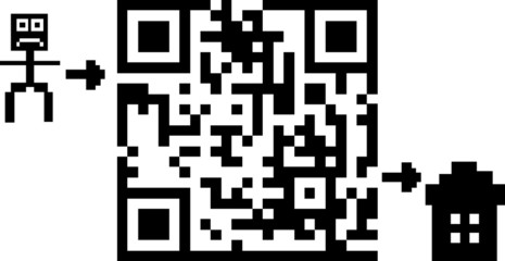 QR maze