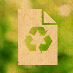 recycle paper logo