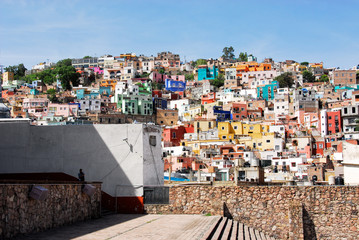 Guanajuato, colorful town in Mexico