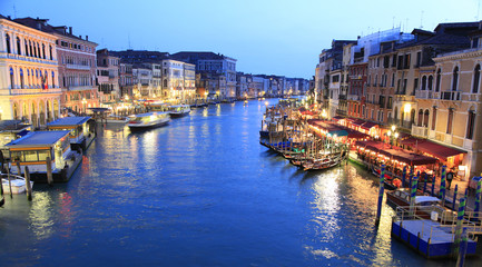 Fototapeta na wymiar Grand Canal, Wenecja, Włochy