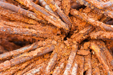 abstract background  rust and old iron