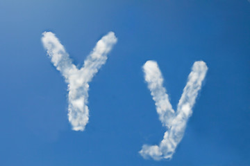 y font clouds