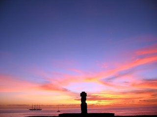 Fototapeta premium Moai of Easter Island