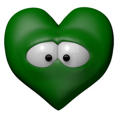 Fototapeta premium green heart