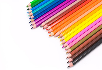 colored pencils