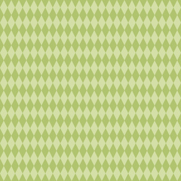 Seamless Green Diamond Background