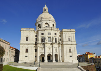 Fototapeta na wymiar Kirche Panteao Naciona Lissabon, Portugal
