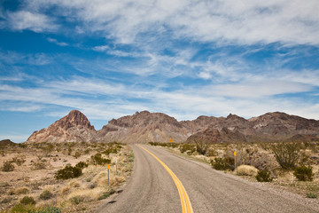 Arizona desert road
