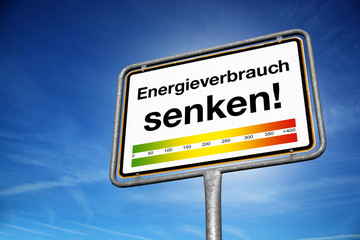 Energieverbrauch senken