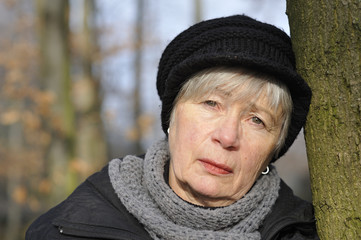 Depressed Senior Woman 6