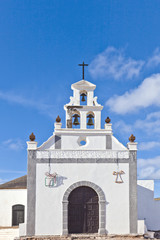 beautiful catholic church of San Bartholomae in Lanzarote