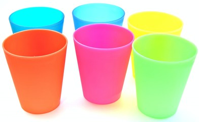 Vasos de plastico