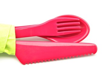 Cubiertos de plastico