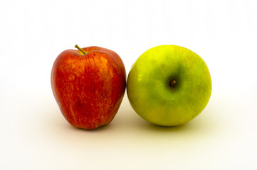Two apples.
