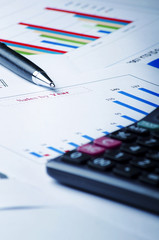 portrait of business chart