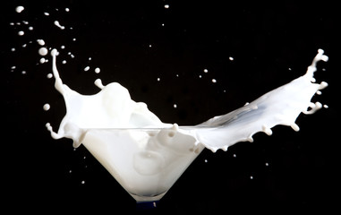 milk splash