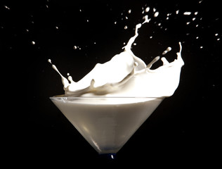 milk splash