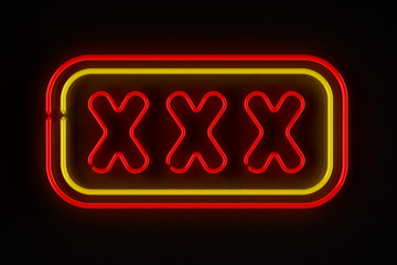 XXX Sign