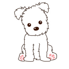 terrier dog vector