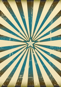 blue sunbeams