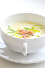 Spargelsuppe