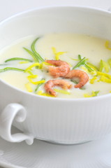 Spargelsuppe