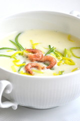 Spargelsuppe