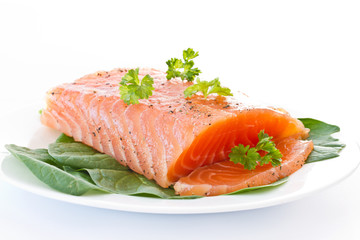 salted red fish