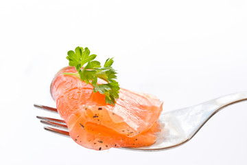 salted red fish
