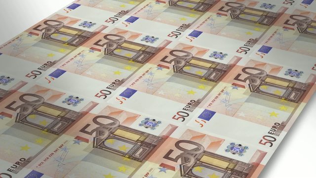 Mint - Printing 50 euro bills