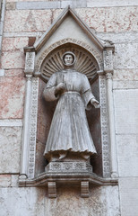 Cathedral of St. George. Ferrara. Emilia-Romagna. Italy.
