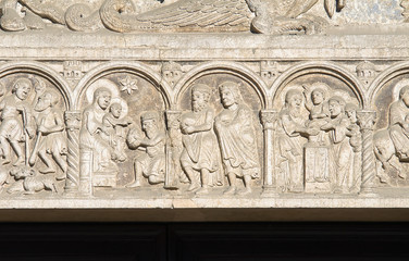 Cathedral of St. George. Ferrara. Emilia-Romagna. Italy.